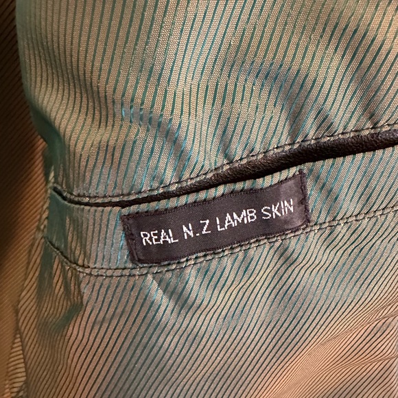 ADLER LAMB SKIN Collection Black Leather jacket - Picture 4 of 5